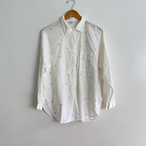 NOCTURNE Hand Made Button Down Top
